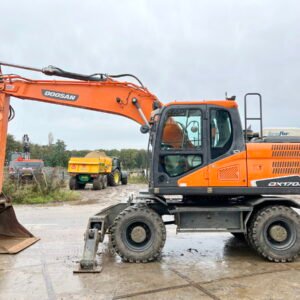Doosan DX170W-5 wheeled excavator
