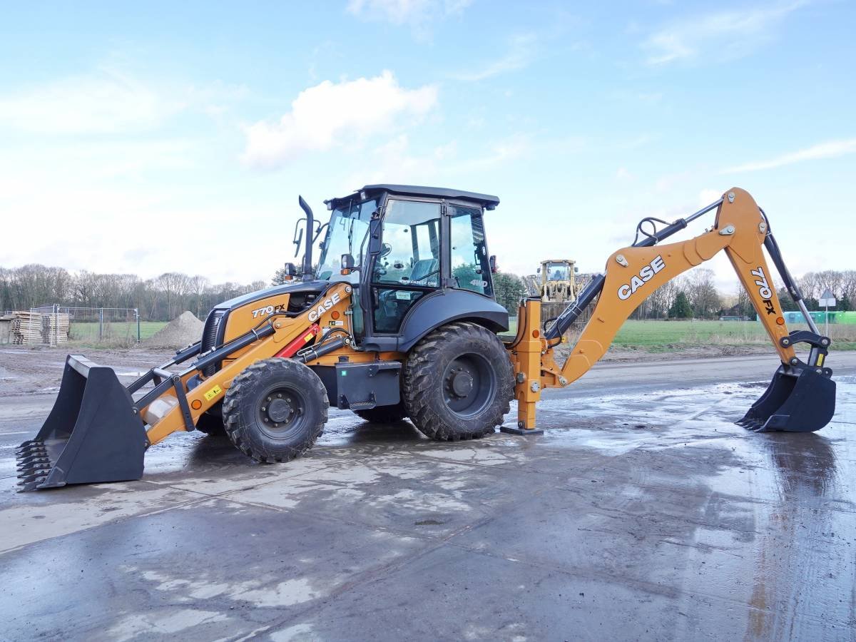 2021 Case 770FX 4WD Backhoe Loader