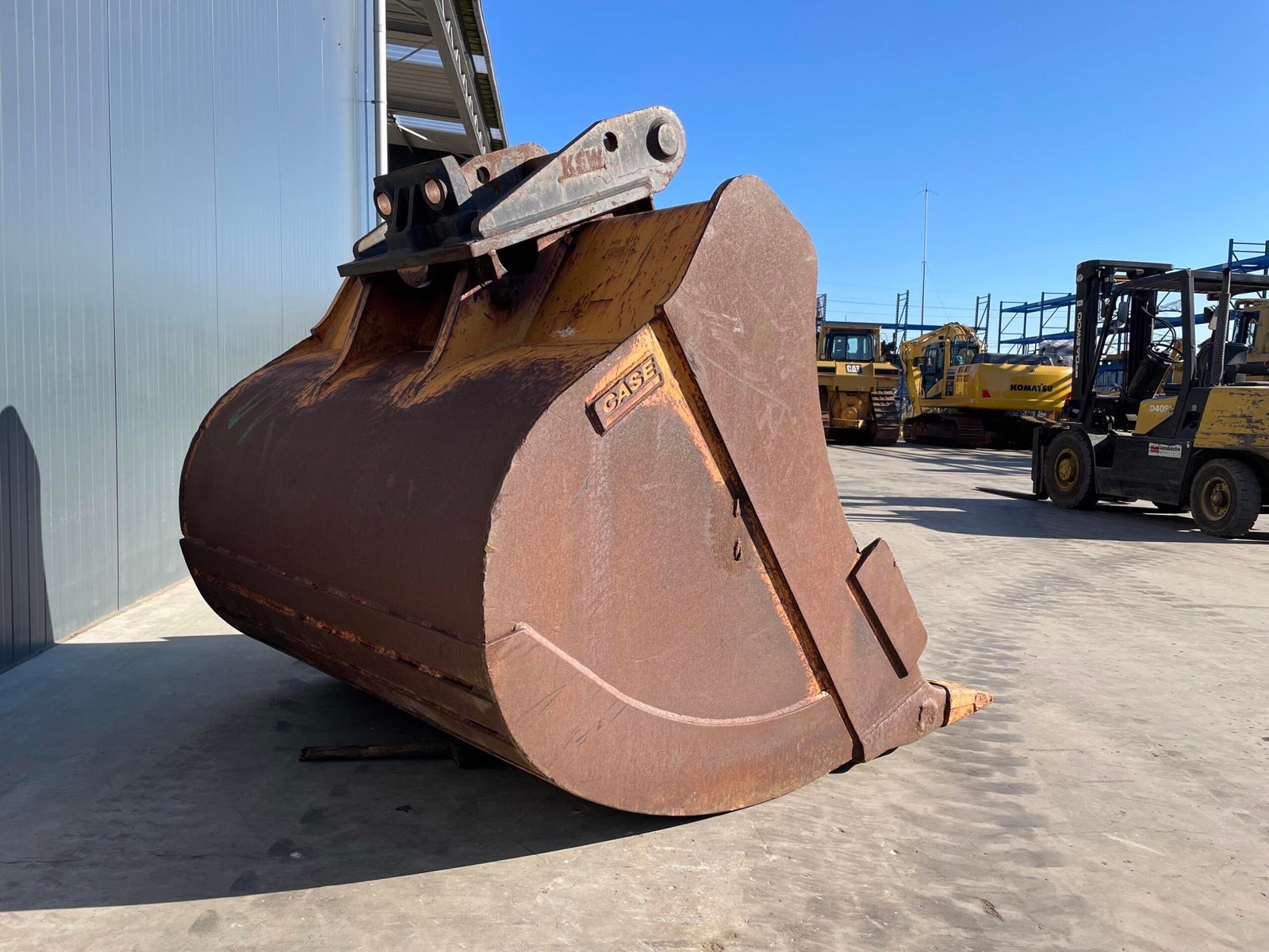 Lehnhoff MS21 used digging bucket side view, reference PHM-902752
