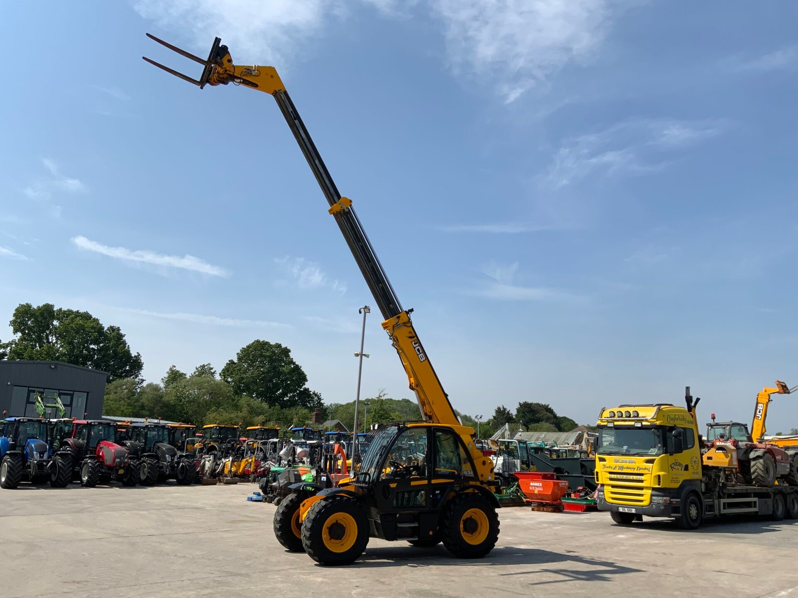 2019 JCB 536-95 Agri Super Telehandler
